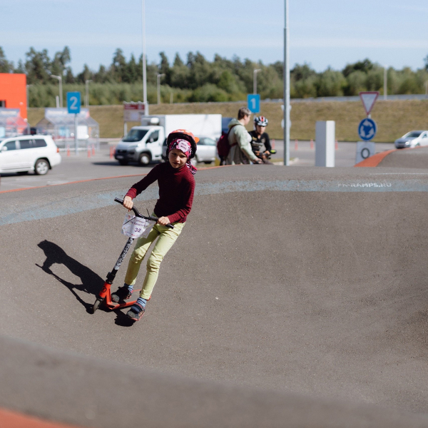 Памп-трек снова открыт после зимней паузы!